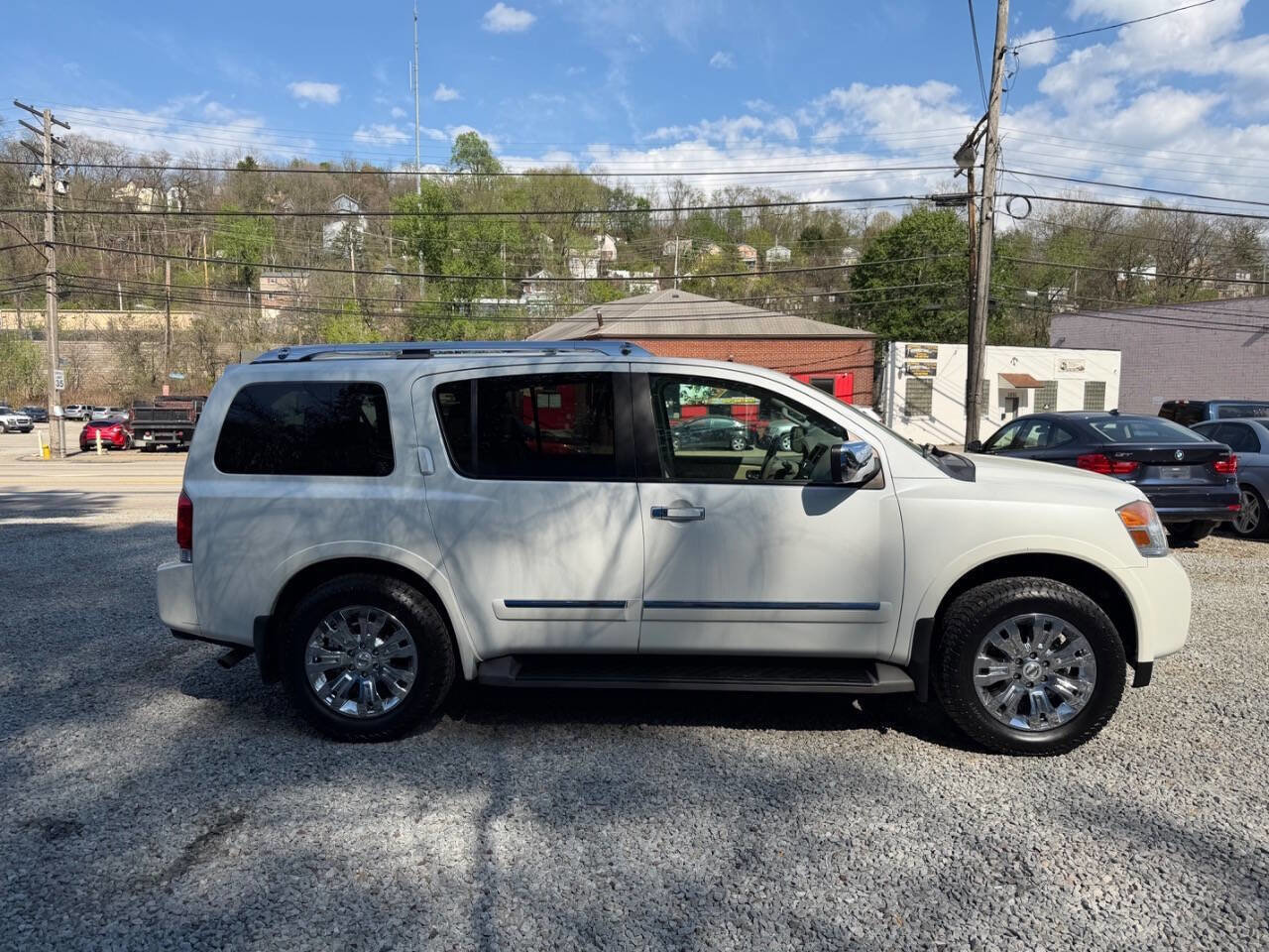 Used 2015 Nissan Armada Platinum w/ 2nd Row Captain Seat Package AWD/4WD image 7