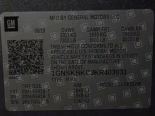 Used 2019 Chevrolet Tahoe LT AWD/4WD image 50