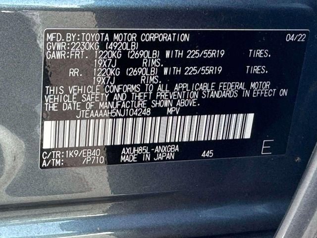 Used 2022 Toyota Venza XLE image 19