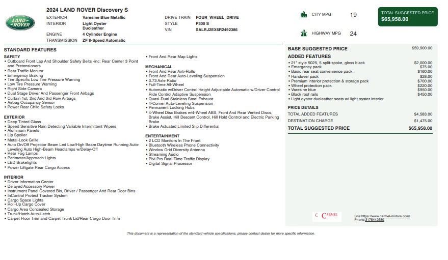 Used 2024 Land Rover Discovery S image 3