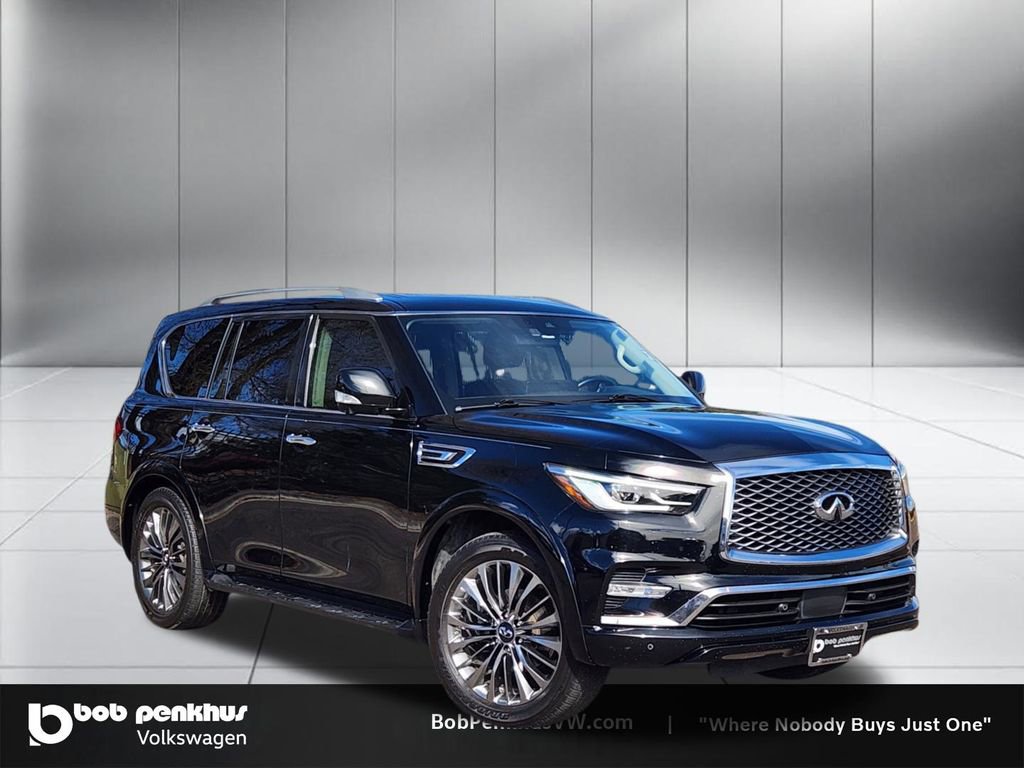 Used 2022 INFINITI QX80 Luxe w/ Cargo Package 360° Tour