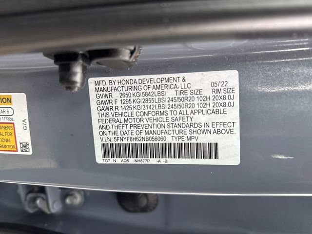 Used 2022 Honda Pilot Touring image 19