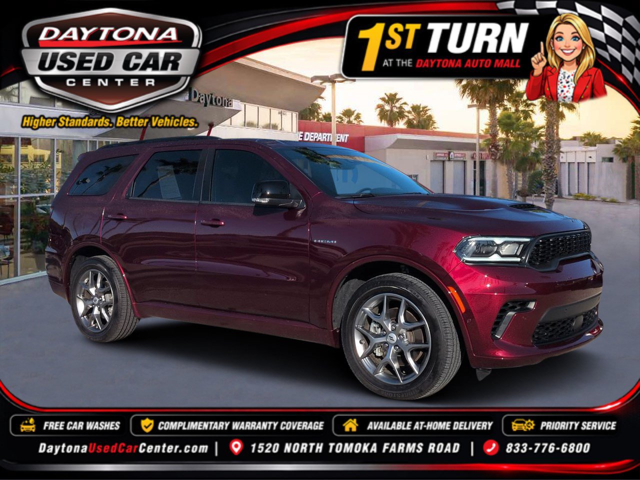 Certified 2026 Dodge Durango GT AWD/4WD image 1