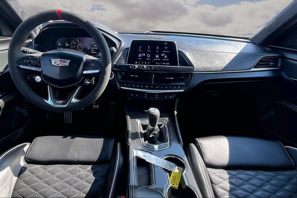 Used 2022 Cadillac CT4 V Blackwing w/ Carbon Fiber 1 Package RWD image 7
