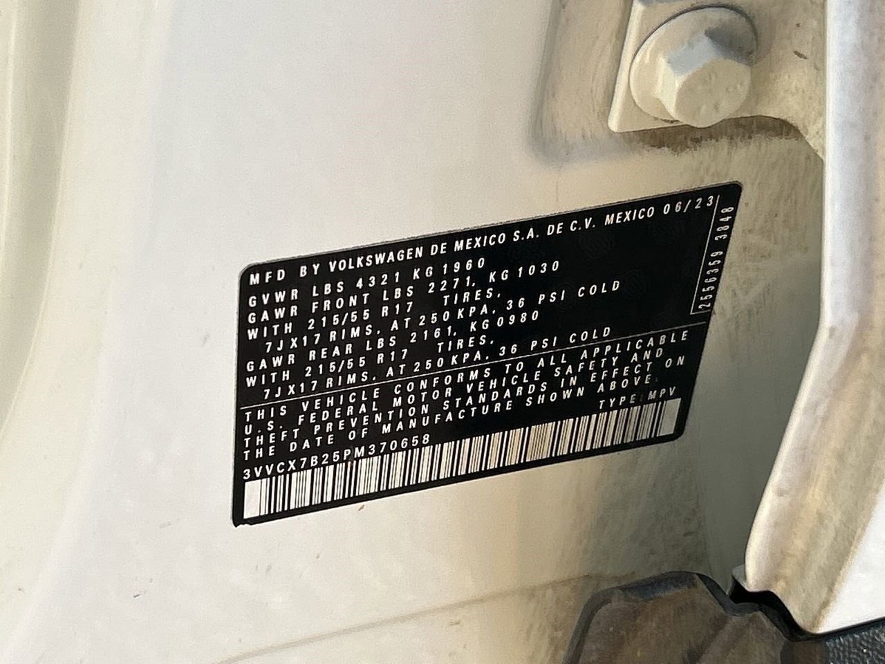 Certified 2023 Volkswagen Taos S image 29