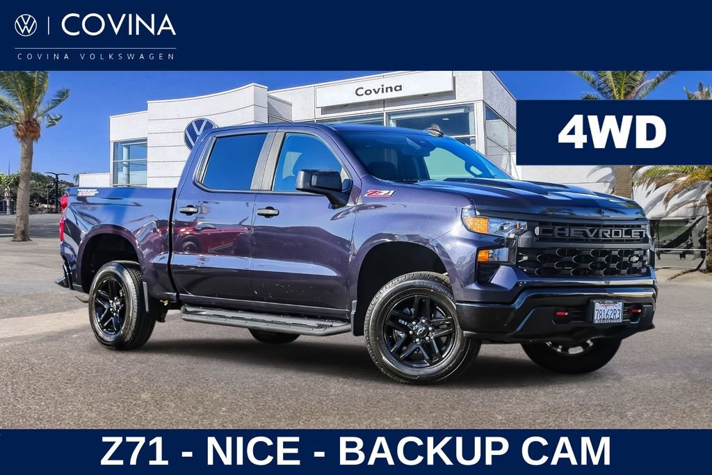 Used 2022 Chevrolet Silverado 1500 Custom Trail Boss w/ LPO, Dark Essentials Package
