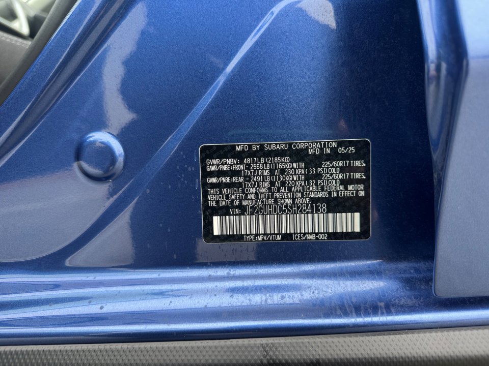 Certified 2025 Subaru Crosstrek 2.0i Premium image 39