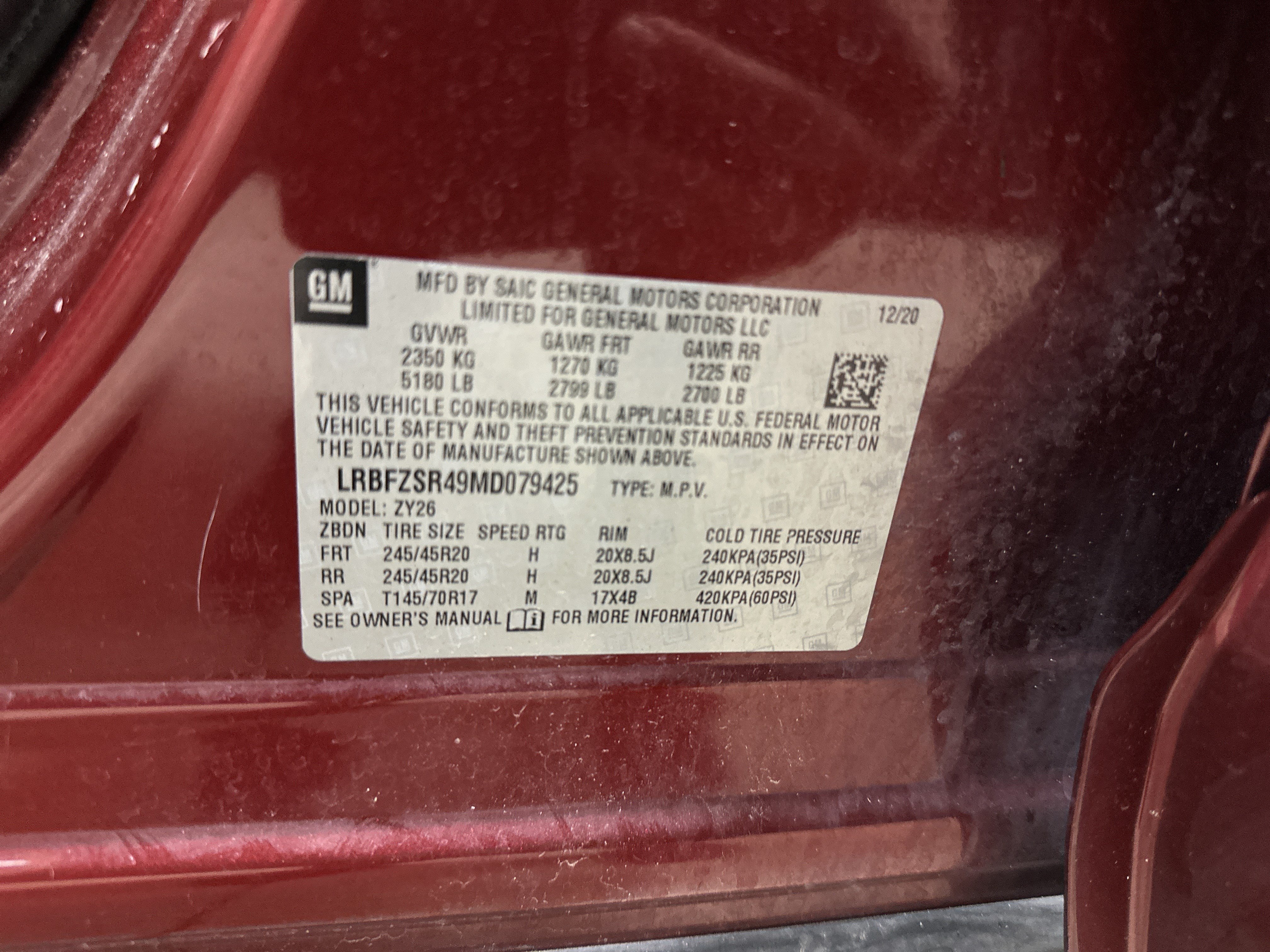 Used 2021 Buick Envision Avenir AWD/4WD image 35
