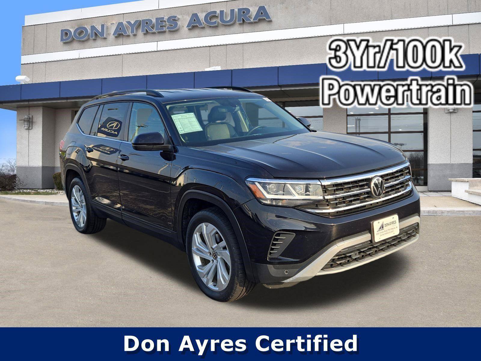 Used 2021 Volkswagen Atlas SE AWD/4WD image 1