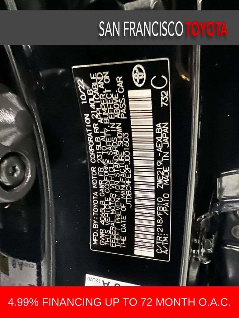 Certified 2023 Toyota Corolla LE image 38