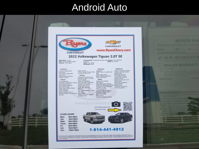 Used 2022 Volkswagen Tiguan SE w/ Panoramic Sunroof Package AWD/4WD image 13