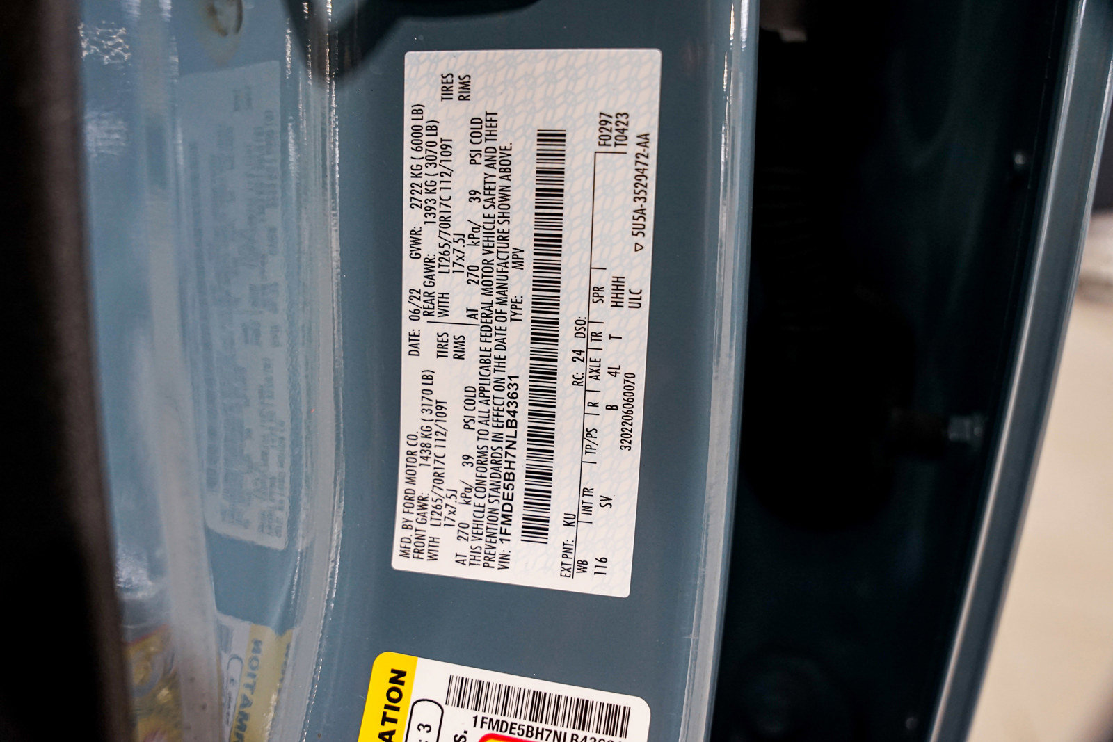 Used 2022 Ford Bronco Black Diamond image 61