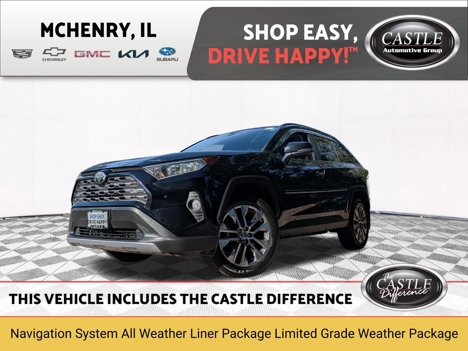 Used 2020 Toyota RAV4 Limited w/ Limited Grade Weather Package AWD/4WD image 1