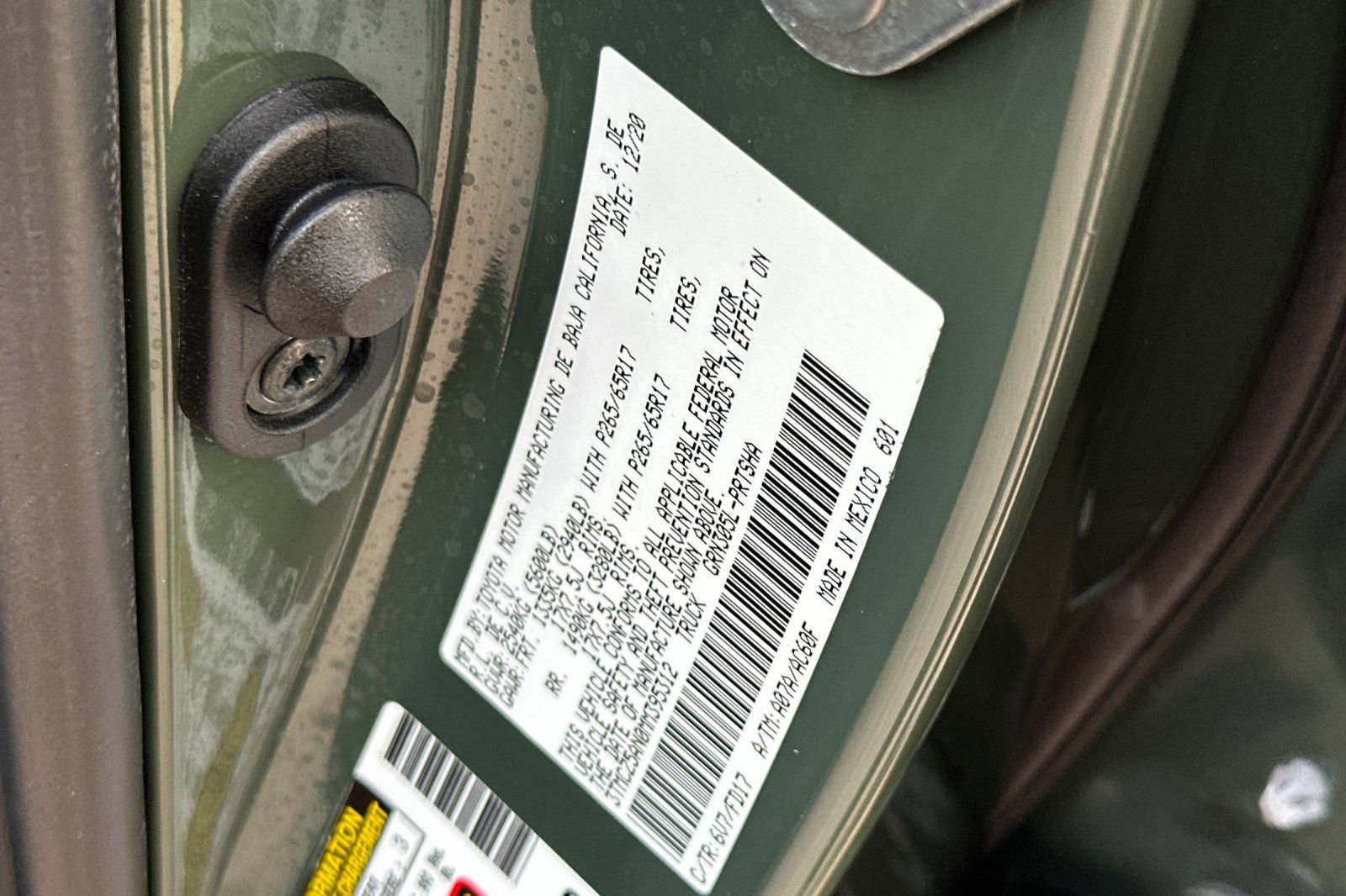 Certified 2021 Toyota Tacoma TRD Sport w/ Technology Package image 35