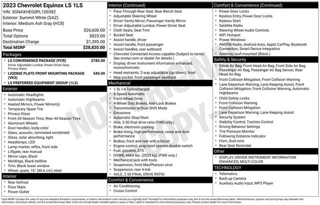 Used 2023 Chevrolet Equinox LS w/ LS Convenience Package image 7