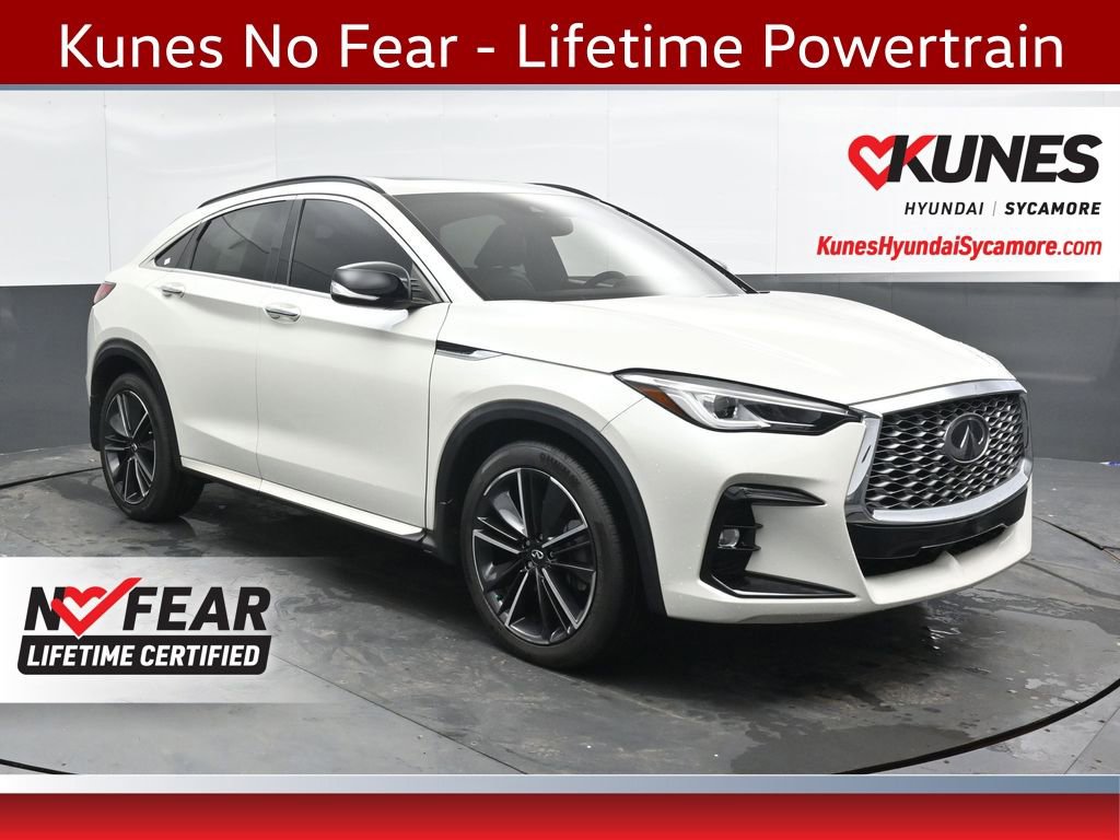 Used 2022 INFINITI QX55 Luxe w/ Cargo Package video 1