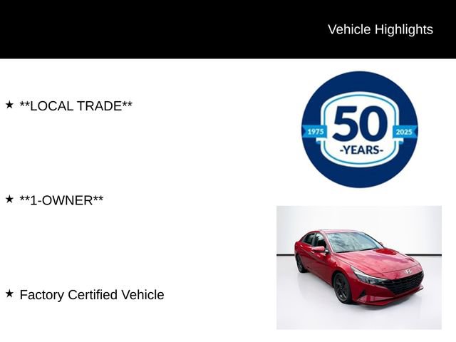 Certified 2022 Hyundai Elantra Blue FWD image 6