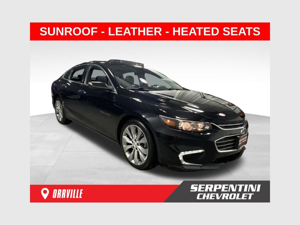 Used 2017 Chevrolet Malibu Premier w/ Premier Sun and Wheel Package