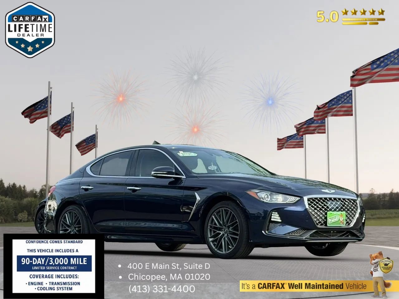 Used 2019 Genesis G70 2.0T Advanced AWD/4WD image 1