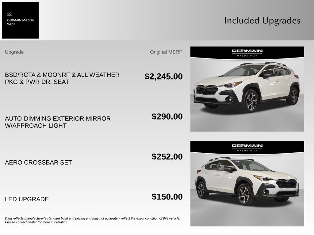 Used 2024 Subaru Crosstrek 2.0i Premium AWD/4WD image 11
