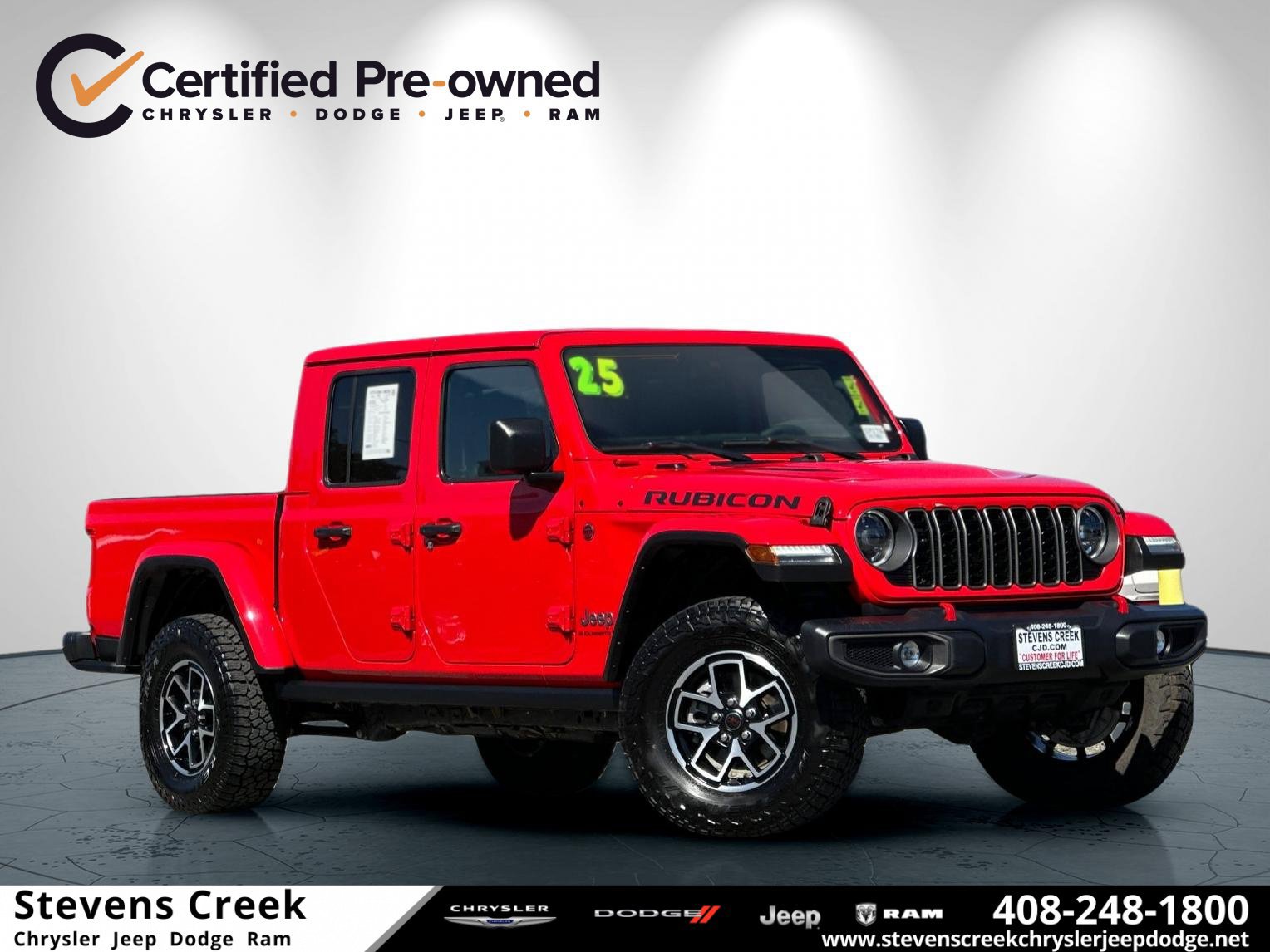 Certified 2025 Jeep Gladiator Rubicon w/ Convenience Group