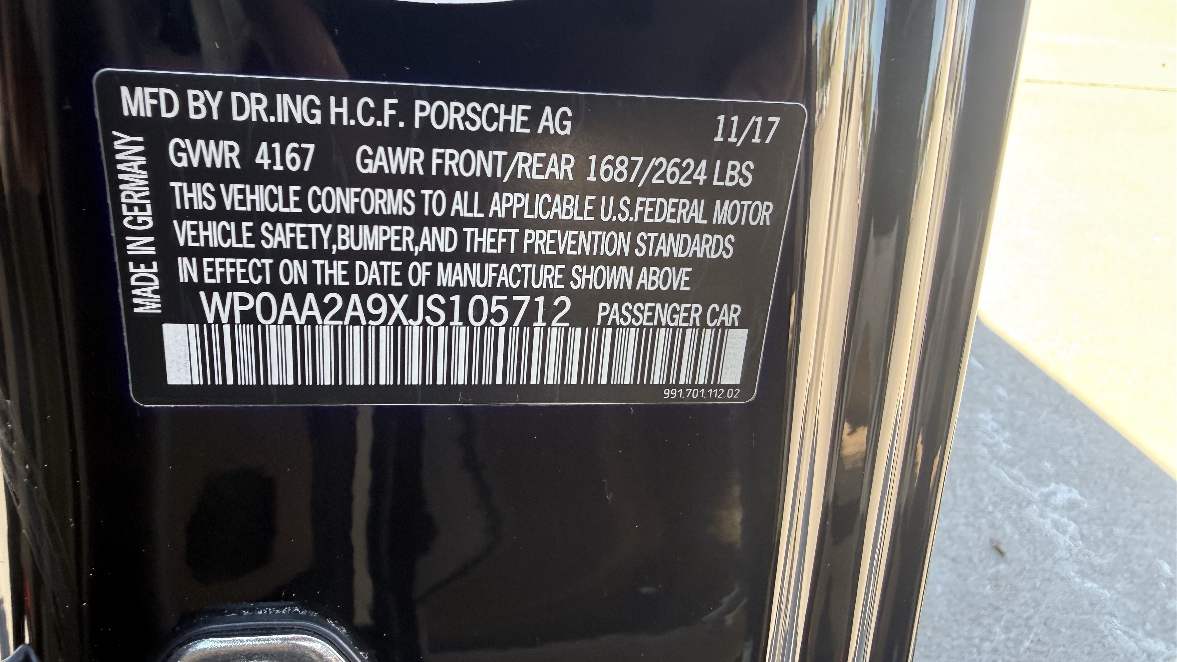 Used 2018 Porsche 911 Carrera RWD image 28