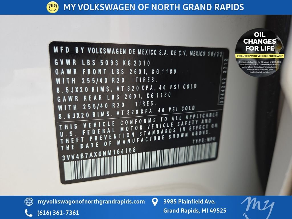 Used 2022 Volkswagen Tiguan SEL R-Line image 39