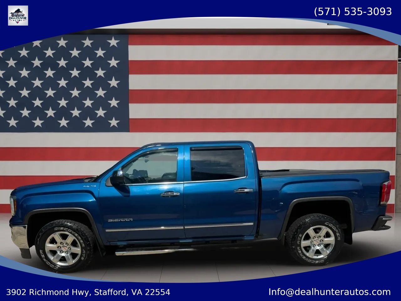 Used 2017 GMC Sierra 1500 SLT w/ SLT Preferred Package AWD/4WD image 9