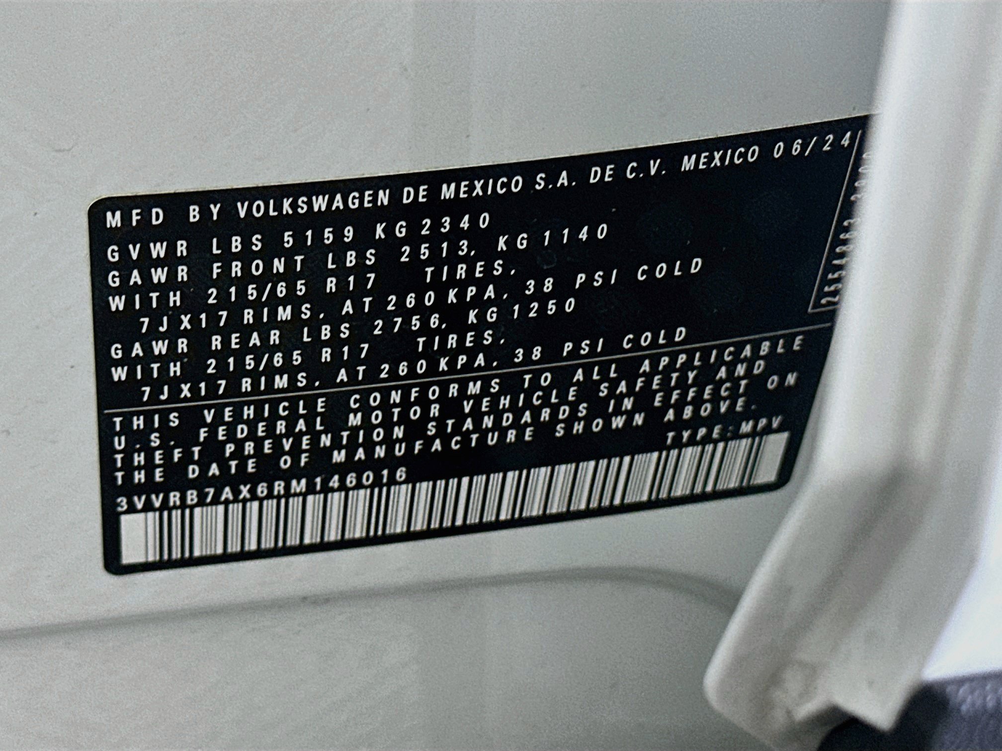 Used 2024 Volkswagen Tiguan S FWD image 12