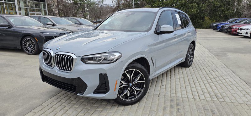 Certified 2022 BMW X3 sDrive30i w/ M Sport Package 2 image 1