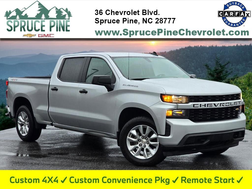 Certified 2021 Chevrolet Silverado 1500 Custom image 1