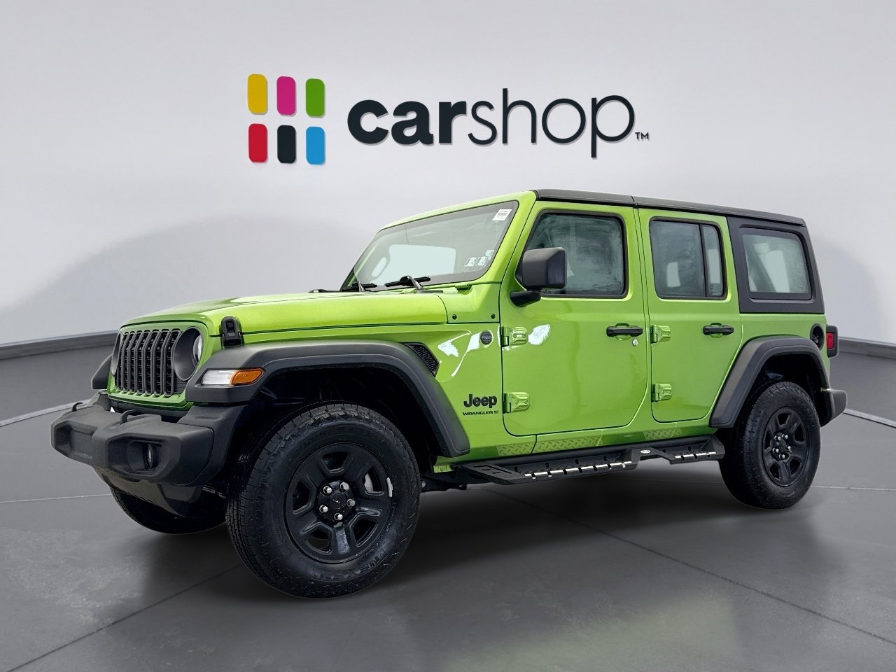 Used 2025 Jeep Wrangler Sport image 1