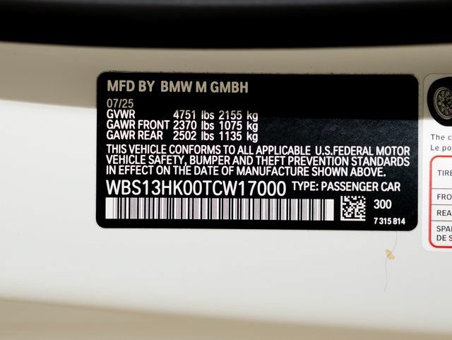 New 2026 BMW M4 Coupe w/ Parking Assistance Package RWD image 23