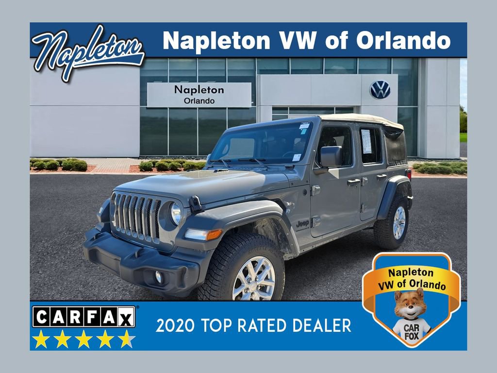 Used 2023 Jeep Wrangler Sport S image 1