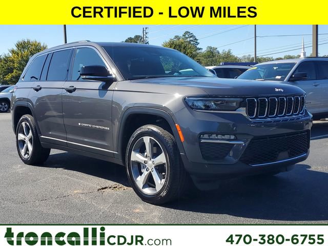 Certified 2025 Jeep Grand Cherokee Limited w/ Trailer Tow Package