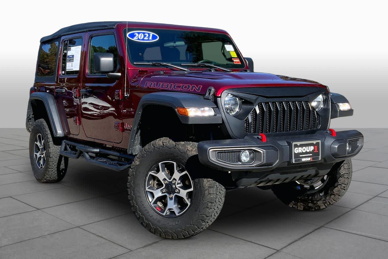 Used 2021 Jeep Wrangler Unlimited Rubicon AWD/4WD image 3