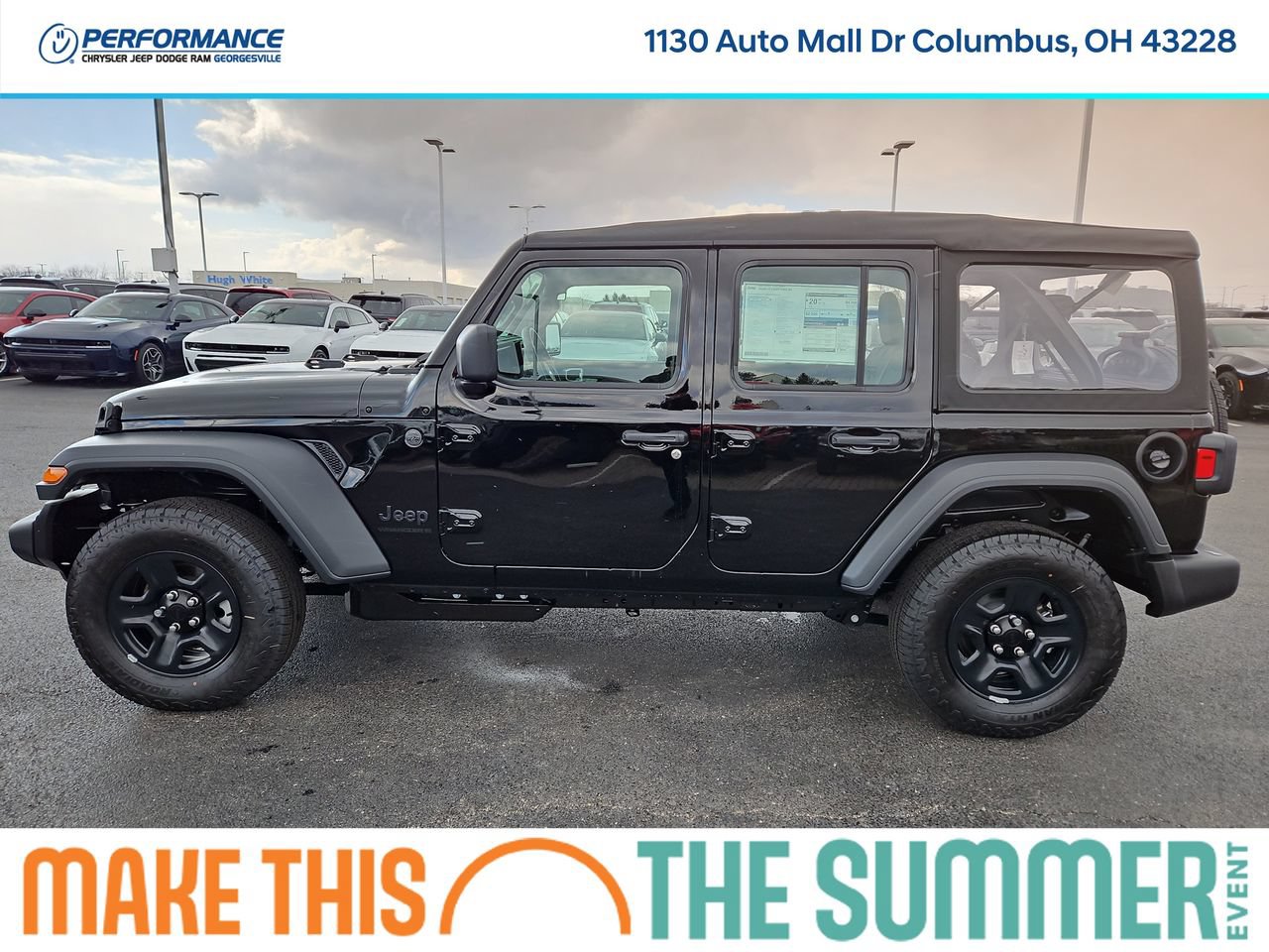 New 2026 Jeep Wrangler Unlimited Sport AWD/4WD image 4