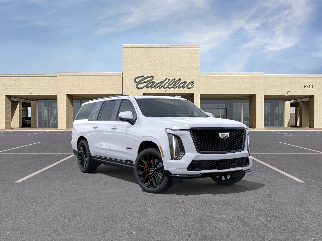 New 2026 Cadillac Escalade ESV V w/ LPO, ONYX Package