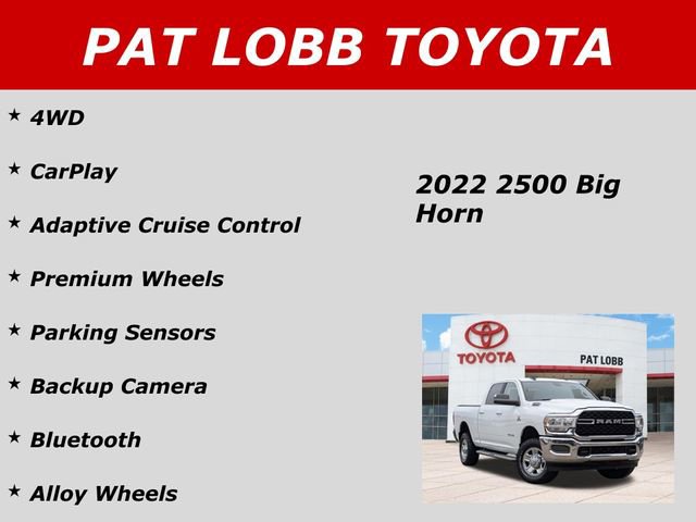 Used 2022 RAM 2500 Big Horn AWD/4WD image 38