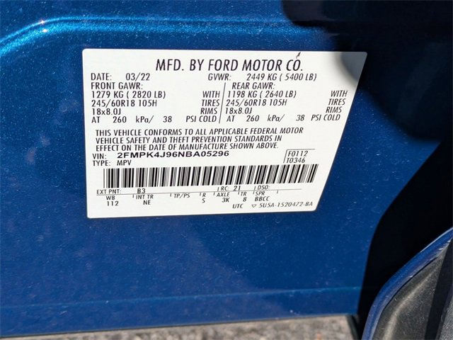 Used 2022 Ford Edge SEL w/ Sport Appearance Package image 40