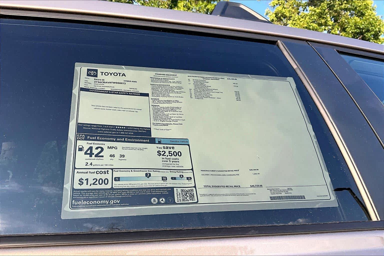 New 2026 Toyota RAV4 SE AWD/4WD image 19