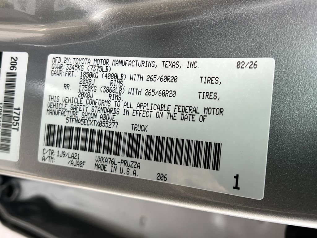 New 2026 Toyota Tundra Platinum AWD/4WD image 27