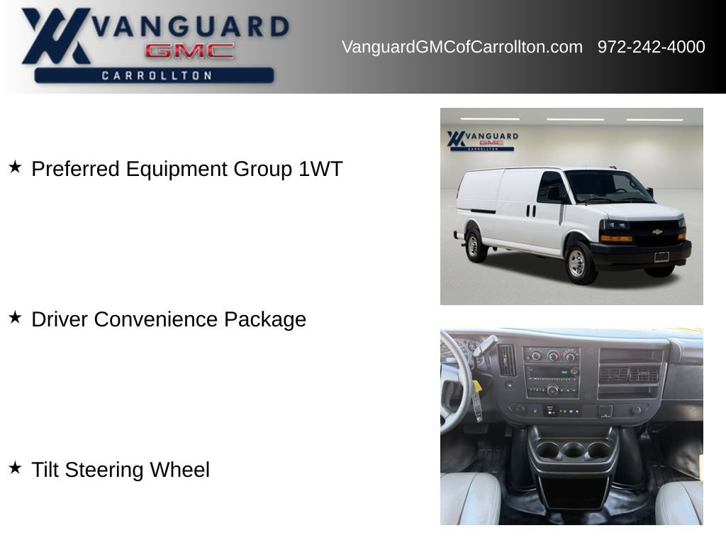 Used 2025 Chevrolet Express 3500 Extended w/ Driver Convenience Package RWD image 6