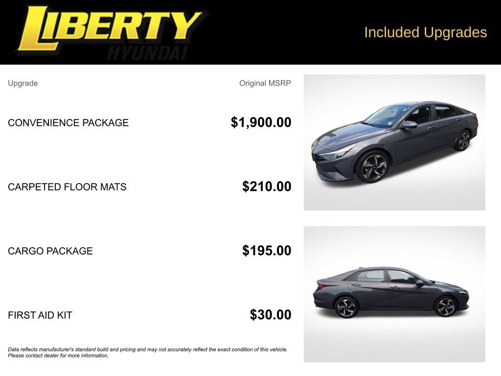 Certified 2023 Hyundai Elantra SEL w/ Convenience Package FWD image 6