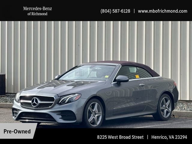 Used 2018 Mercedes-Benz E 400 4MATIC Cabriolet image 1