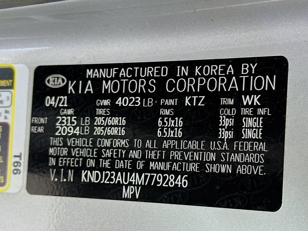 Certified 2021 Kia Soul LX FWD image 32