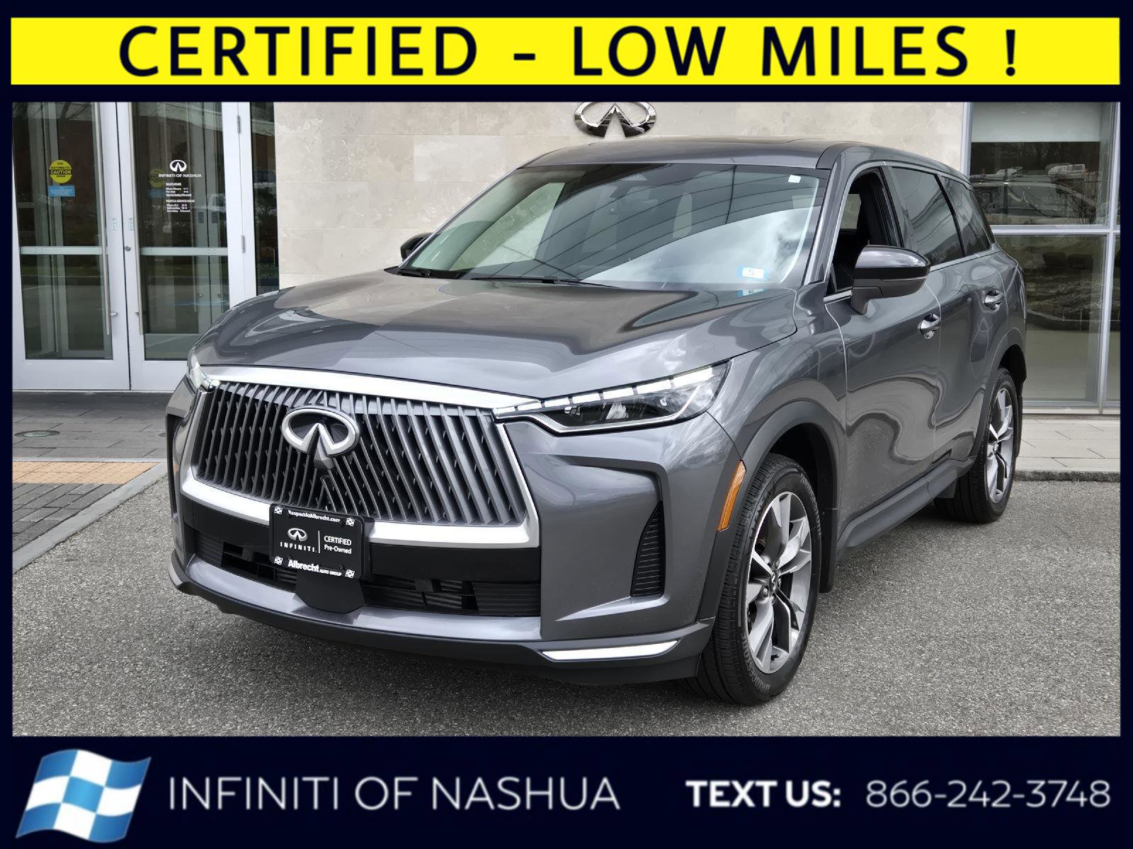 Certified 2026 INFINITI QX60 Pure w/ Cargo Package image 1