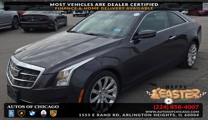 Used 2015 Cadillac ATS 2.0T AWD Coupe image 1