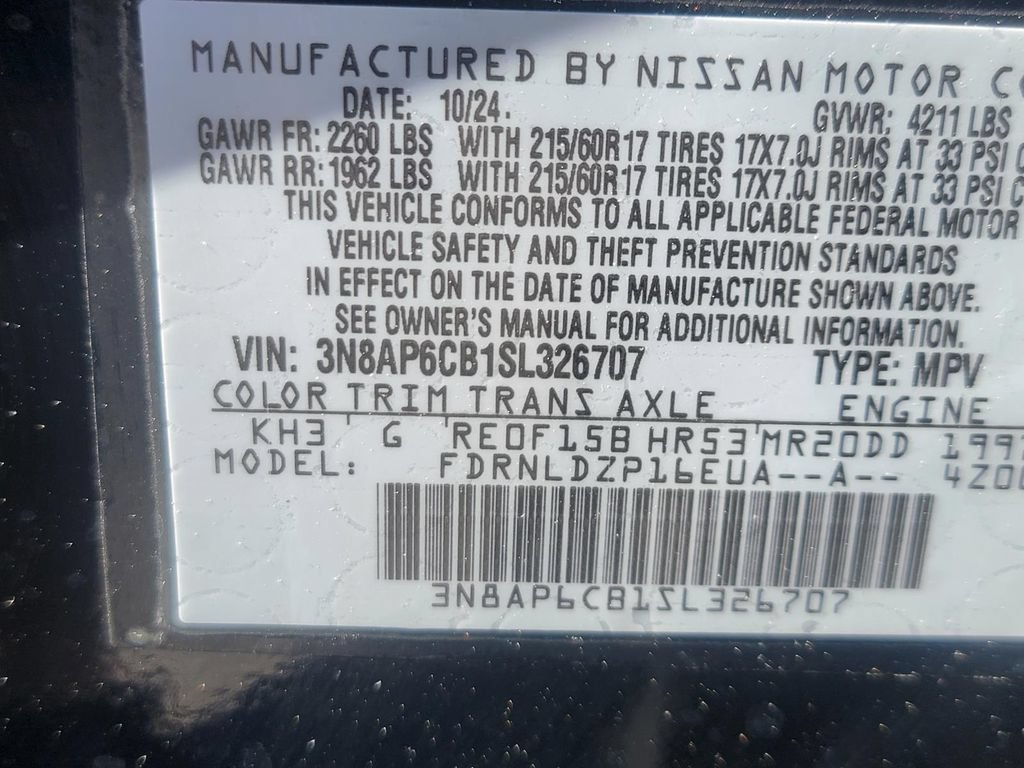 Used 2025 Nissan Kicks SV AWD/4WD image 32