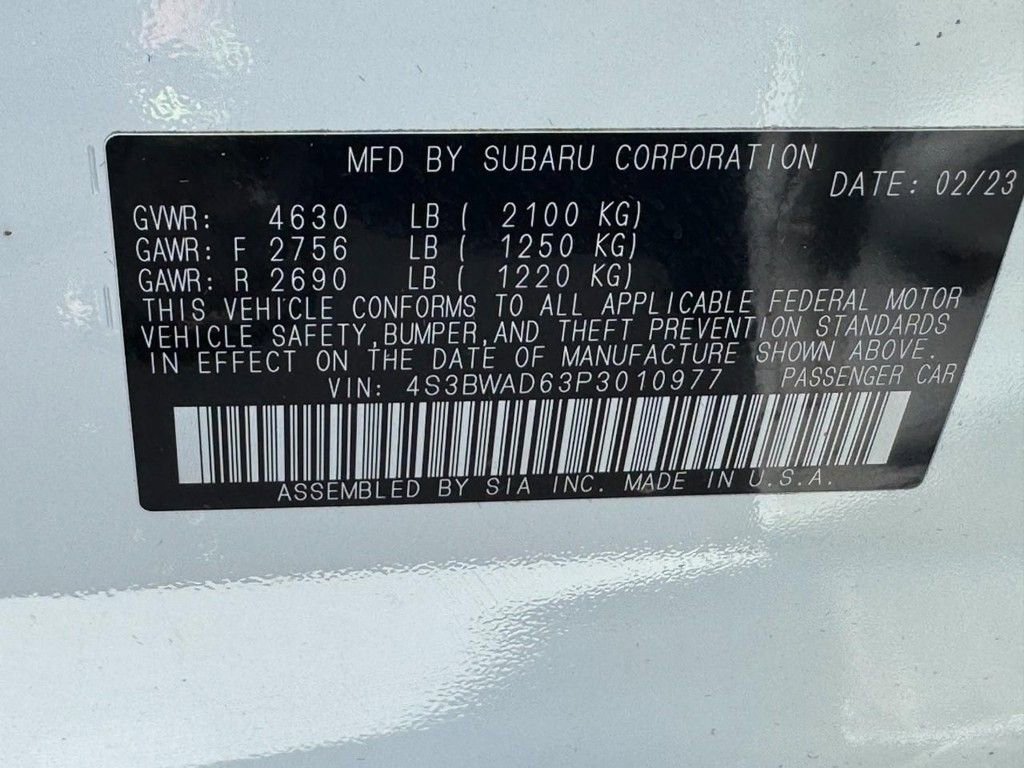 Used 2023 Subaru Legacy Premium AWD/4WD image 27